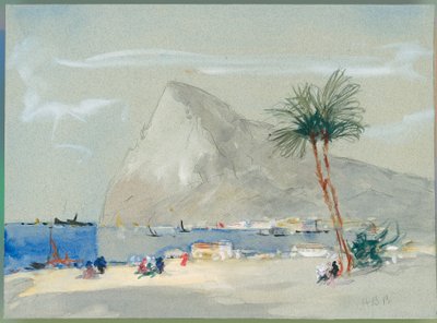 Gibraltar von Hercules Brabazon Brabazon